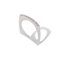 Anillo Polello Mujer in Oro blanco Diamante 0.11 Ct 2837UB - 2837UB